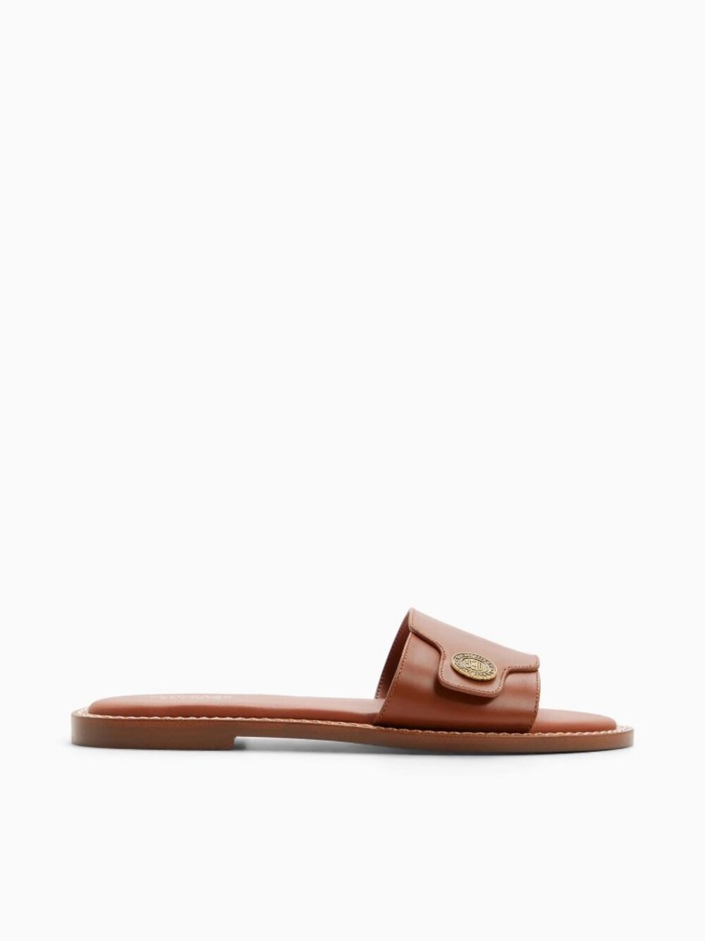 Bass Women's Alma Slide Sandal Slide Sandals, Flat Heel